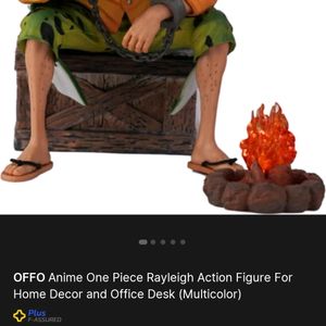 One Piece Anime Silver Reyleigh Action Figure