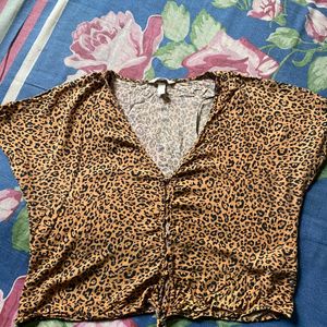 Chetha Printed H&M Crop Top