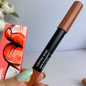 Love Earth Crayon Lipstick Shade - Coffee Rose