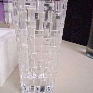 NACHTMANN ORIGINAL HEAVY FLOWER CRYSTAL VASE