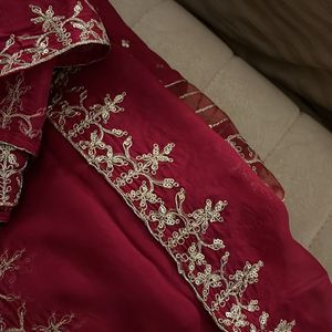 Red Salwar Suit