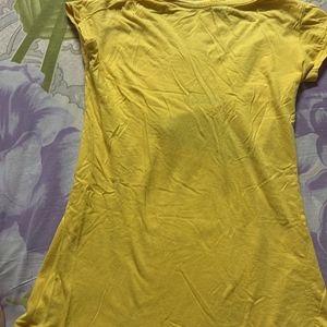 Rainy Heart Yellow Top