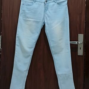 Blue Skinny Fit Jeans Women