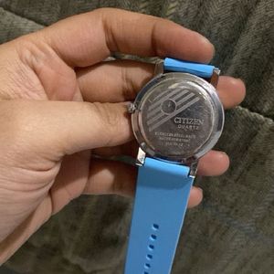 Amazing Blue Belt Watch