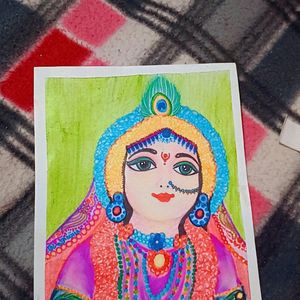 Iskcon Radha Rani Painting