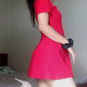 Curl Rosey Red dress