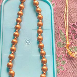 Golden Beads Mala
