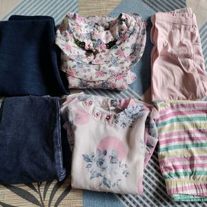 6 Pc Combo For 2- 3 Yrs Girl