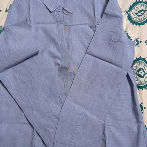 Allen Solly Blue Office Formal Shirt