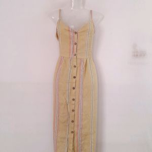 Beige Casual Dress (Women's)