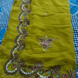 Unstitched Lehenga Choli And Dupatta