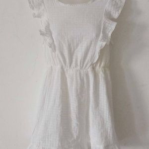 WHITE FROCK DRESS