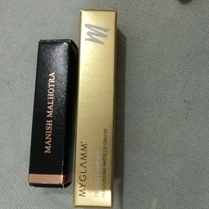 Myglamm Crayon And Manish Malhotra Liquid Lipstick