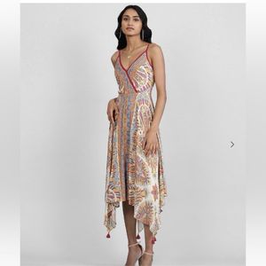 Aarke Ritu KumarStrappy Paisley Print A-line Dress