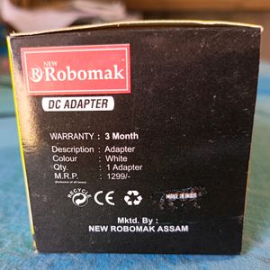 Robomark 12v 7Amp And 14v 3Amp UPS Battery Charger