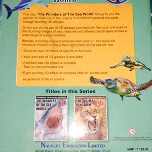 The Wonders Of Sea World 3D Book