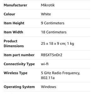 MICROTIK SXT LITE5