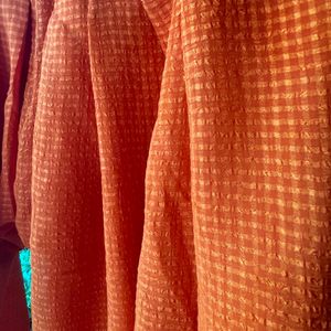 Saffron Orange Salwar (High Quality)