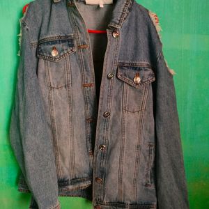 Souldier Cut Denim Jacket