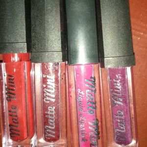 Liquid Lipstick 4 Colour