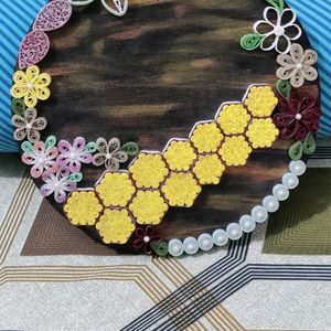 Handmade Quilled Paper Ring platter