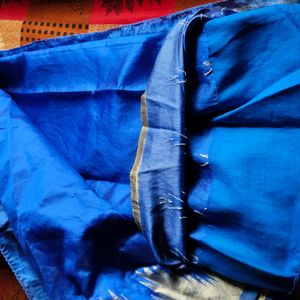 Blue Silk Saree