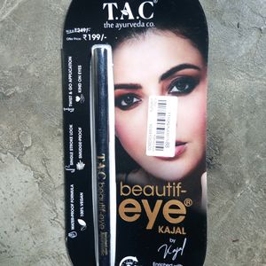 TAC Ayurvedic Eye Kajal Lush Black