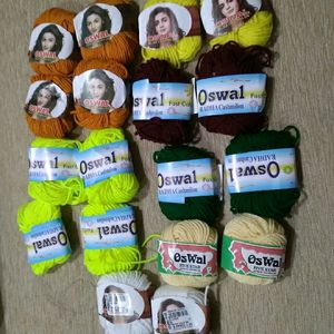 Oswal Small Wool Bundles 18 Pieces