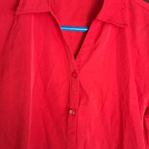 Red Formal Shirt