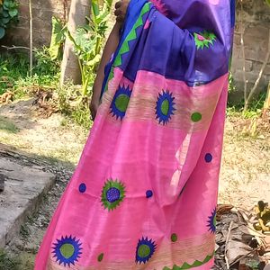 cotton silk saree  🍁