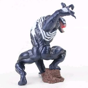 Pi² The Black Spiderman Venom Figure Toy(Black)