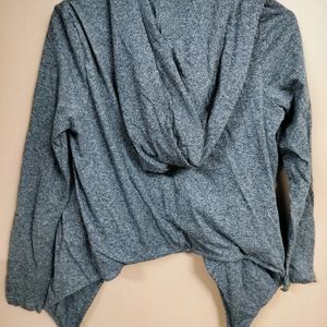 Asymmetrical Grey Shrug