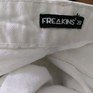 Freakins White Jeans