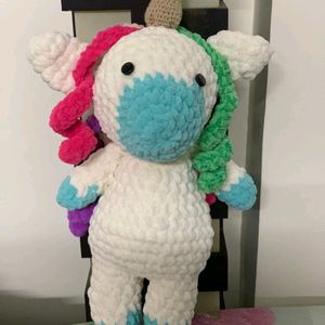 Crochet Handmade Plushy Unicorn