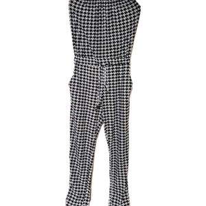 Houndstooth Tube Jumpsuit