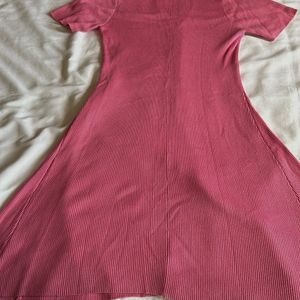 women Pink Dress