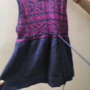 designer woolen peplum top