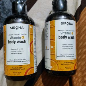 😍Pack Of 2 Sirona Vitamin C Body Wash..😍