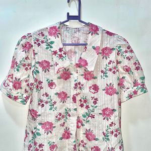 Korean Printed Top