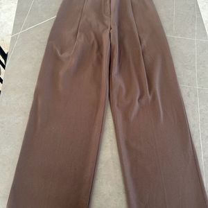 Brown Highwaist Trouser