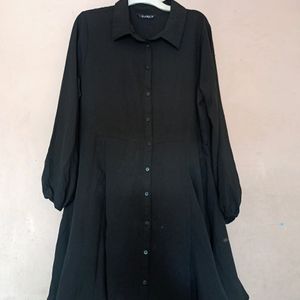 Shirt Dress Black 🖤