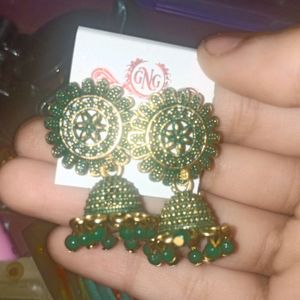 Branded Pakistani Earrings Jhumke With Gift