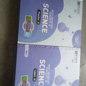 Byju's Science Books With 2 Practical Book