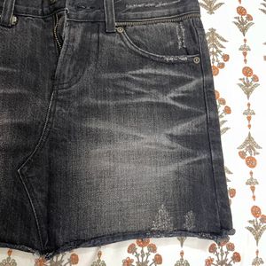 Cute Balck Denim Shorts