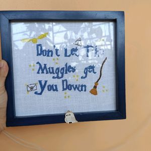 Embroidered Harry Potter Frame