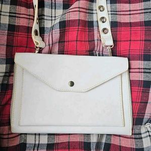 White Sling Bag