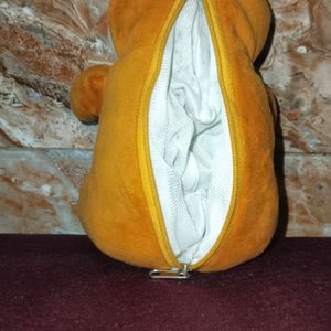 Fox Shape Pouch Plush