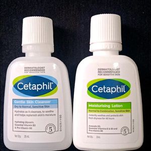 Cetaphil Gentle Skin Cleanser & Moisturizer Combo