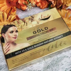 (Sealed) Alna Gold Shining Facial Kit