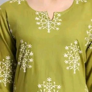 Short Kurtis Olive..